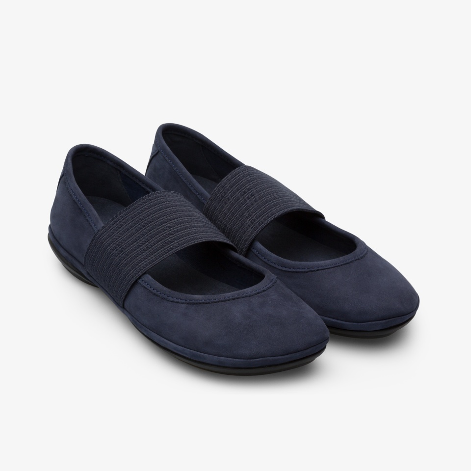 Camper Right Navy - Camper Women's Ballerinas ||3846-MNRPS||